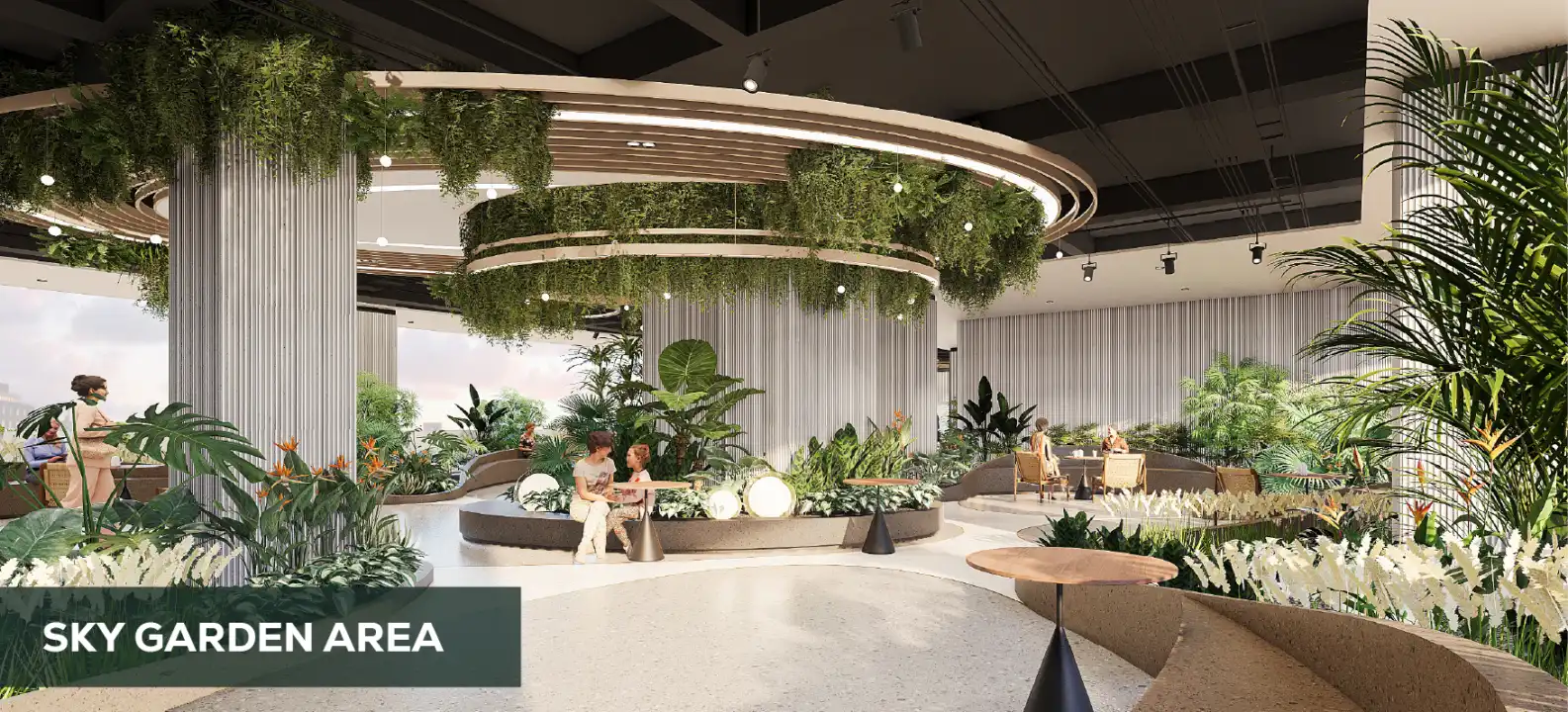 sky garden area